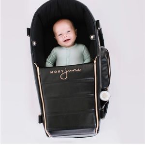 Mory June Obsidian Moses Basket Diaper Bag